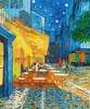 картина масло холст Копия картины Ван Гога "Терраса ночного кафе Плейс ду Форум в Арле", художник Анджей Влодарчик, Ван Гог