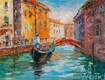 картина масло холст Картина маслом "Каникулы в Венеции", Влодарчик Анджей, LegacyArt